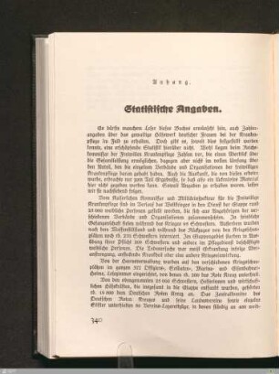Anhang: Statistische Angaben