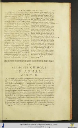 De Anna sermones quinque.