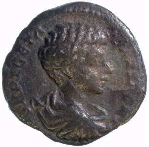 Münze, Denar, 200 - 202