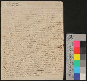Brief von Clemens Brentano an Achim von Arnim