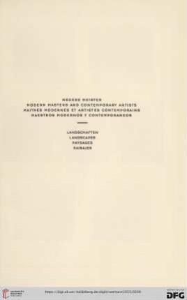 Landschaften / Landscapes / Paysages / Paisajes