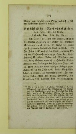 Geschichtliche Merkwuerdigkeiten vom Jahre 1241 bis 1250