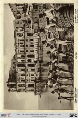 Napoli – Palazzo Donn’Anna. – Palais Donn’Anna. – Donn’Anna Palace. – Donn’Anna Palast.