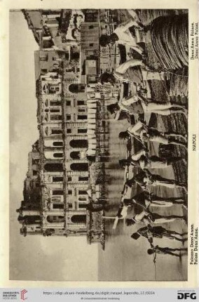 Napoli – Palazzo Donn’Anna. – Palais Donn’Anna. – Donn’Anna Palace. – Donn’Anna Palast.