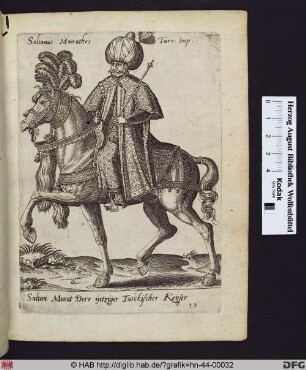 Soltanus Murathes Turc. Imp.