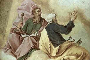 Westliches Bild: Tod des heiligen Ulrich