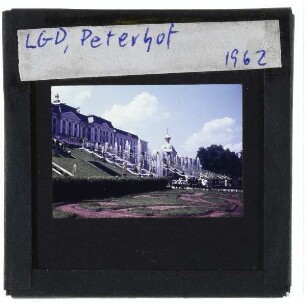Peterhof, Schloss,Peterhof, Schloss, Unterer Park, Große Kaskade