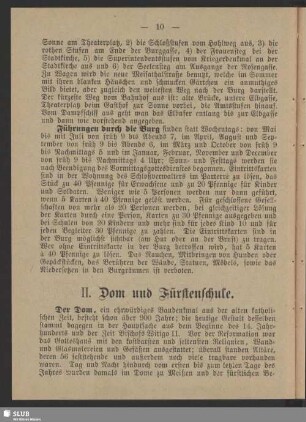 II. Dom und Fürstenschule