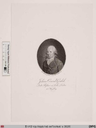 Bildnis Johann Conrad Grübel