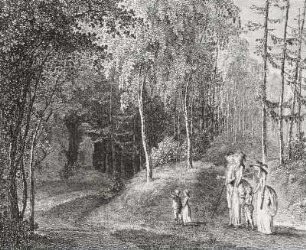 La Colline de Roses dans la vallée de Fréderic près de Pillnitz