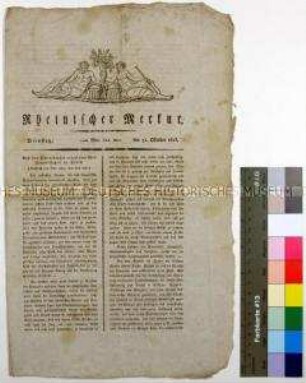 Rheinischer Merkur Nr. 322 vom 31. Oktober 1815