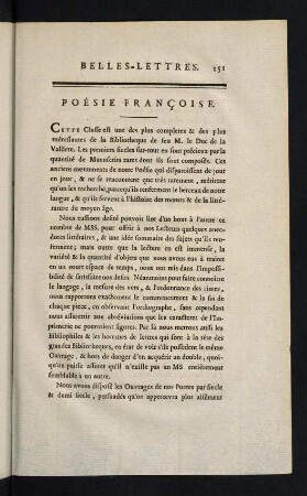 151-394, Poésie Françoise