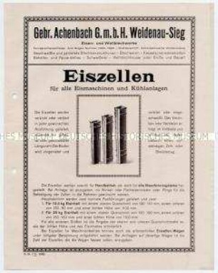 Eiszellen für alle Eismaschinen und Kühlanlagen