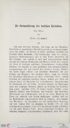 Die Germanisierung des deutschen Nordostens : eine Skizze, 3