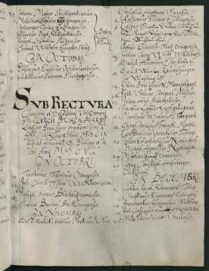 Winterhalbjahr 1604/1605. Rektorat Georg Bur(c)khard(t)