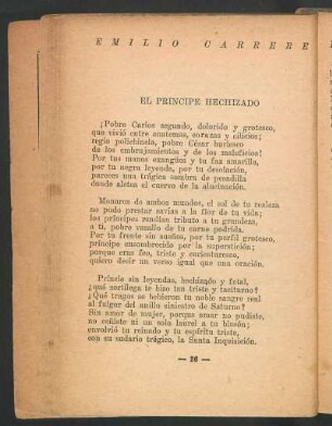 El príncipe hechizado