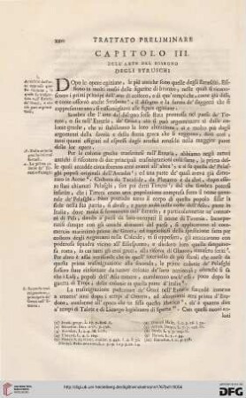 Capitolo III: Dell'arte del disegno degli Etruschi