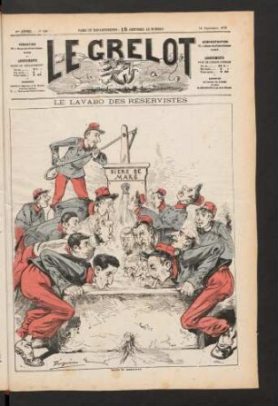 Le lavabo des réservistes