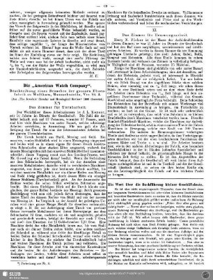 Ein Wort über die Buchführung kleiner Geschäftsleute