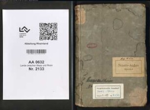 Regierungsprotokolle der Verwaltung (Régence) des kölnischen Landes zu Bonn