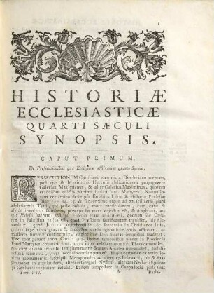 R. P. Natalis Alexandri Ordinis FF. Praedicatorum, In Sacra Facultate Parisiensi Doctoris ... Historia Ecclesiastica Veteris Novique Testamenti : Ab Orbe condito ad annum post Christum natum millesimum sexcentesimum, ..., 7
