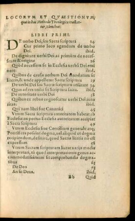 Libri Primi.