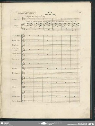 No. 2 Sérénade: "Dans des forêts sauvages / In düstren Waldesgrausen"
