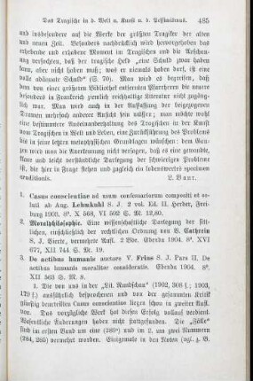 485-487 [Rezension] Casus conscientiae