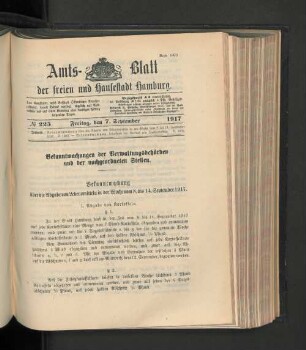 No. 225, 7. September 1917