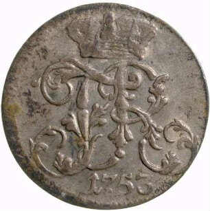 Münze, Groschen, 1753