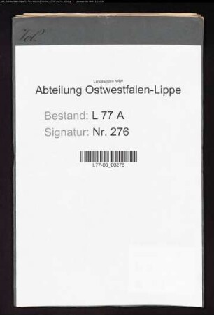 Anstellung eines Auditors beim Stadtgericht Lage