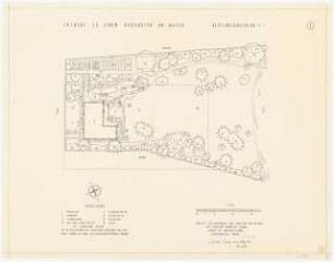 Hausgarten am Wasser: Pflanzplan 1:200, Details