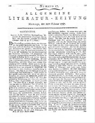 Mannert, C.: Geschichte der unmittelbaren Nachfolger Alexander's des Großen. Leipzig: Dyck 1787