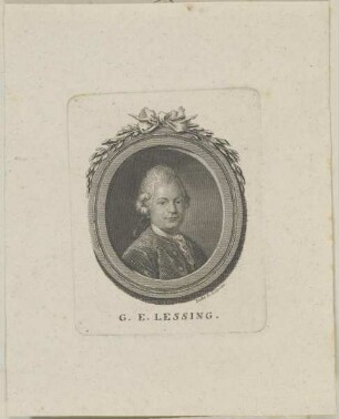 Bildnis des G. E. Lessing