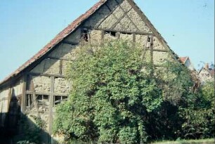 Fachwerkscheune, Giebel