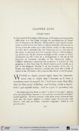 Chapter XVIII (1535-1537)