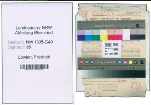 Entnazifizierung Friedrich Lowien , geb. 11.09.1901 (Rechtsanwalt)