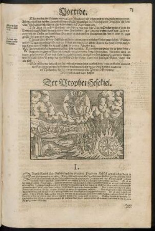 Der Prophet Hesekiel.