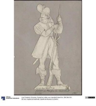 Soldat im Hafen von Kapstadt
