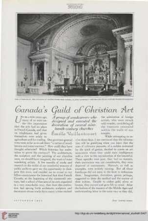 81.1925 = Nr. 340: Canada's guild of christian art