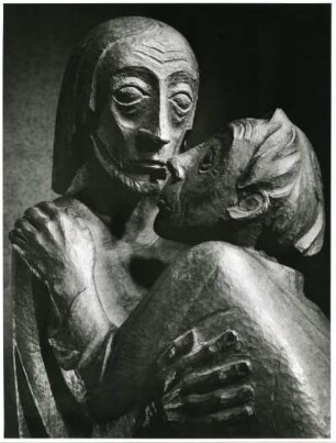 Ernst Barlach, Das Wiedersehen, Christus und Thomas, 1926
