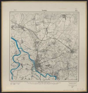 Messtischblatt [3021] = 1527 : Verden, 1914 : Messtischblatt [3021] = 1527 : Verden. - Aufn. 1897, hrsg. 1898, Auflagedr. 1914. - [Berlin] : Reichsamt für Landesaufnahme, 1914. - 1 Kt. : zweifarb. - Ohne Gitternetz. - Ohne Planzeiger. - Ohne Zeichenerklärung.