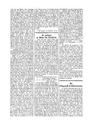 Die Pädagogik des Unbewussten