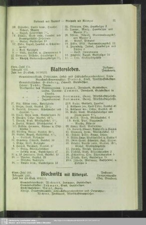 Blochwitz mit Rittergut