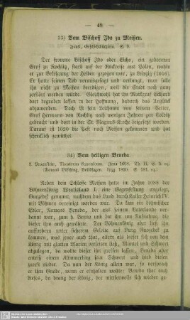 33. Vom Bischoff Ido zu Meißen