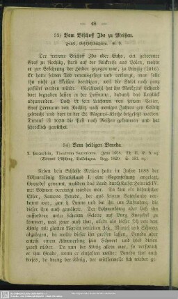 33. Vom Bischoff Ido zu Meißen