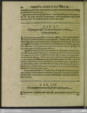 Cap. LV. Obiurgatio& Torturae Repititio contra Mentientem