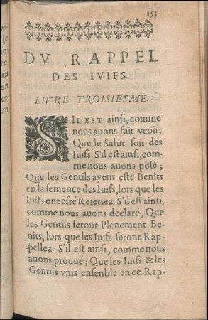 Livre Troisiesme.