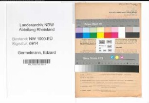 Entnazifizierung Edzard Germelmann, geb. 06.08.1892 (Baurat)