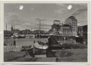 Kolberg in Pommern, Hafen, Persante